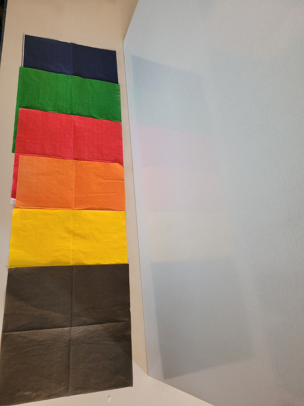 دستمال کوکتل رنگی گلرود